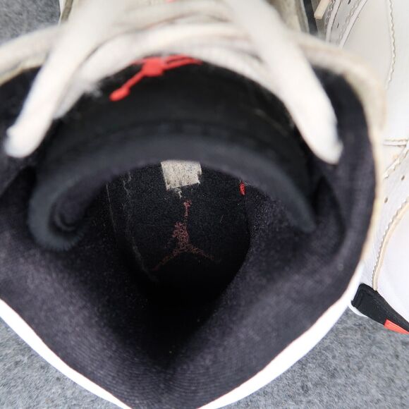 Nike Air Jordan 1 Sneakers Mens 9.5 Flight Strap 23 High Top Retro Trainer White - Picture 8 of 14